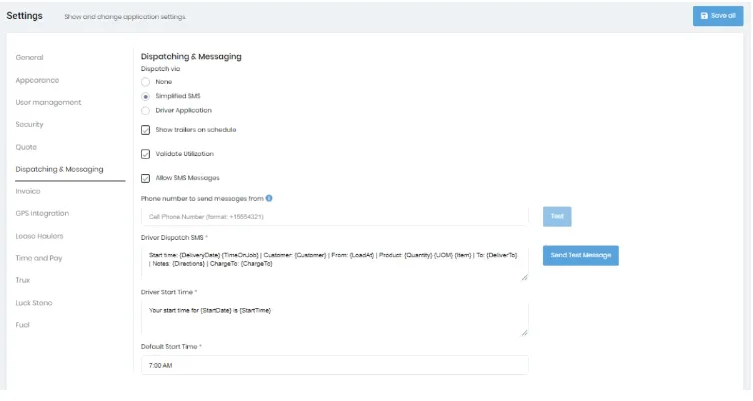 Dispatching-Messaging