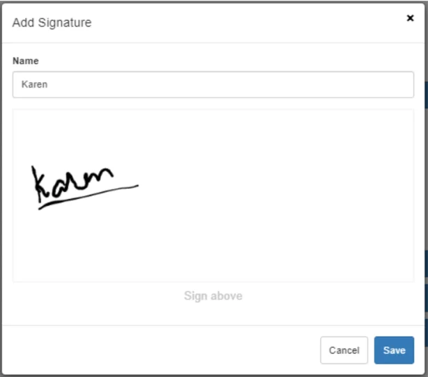 add signature