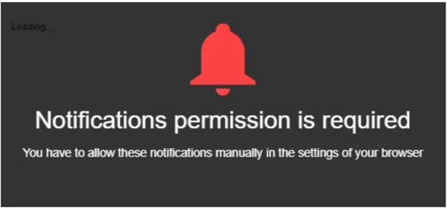 notification permission