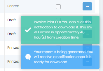Download Notification