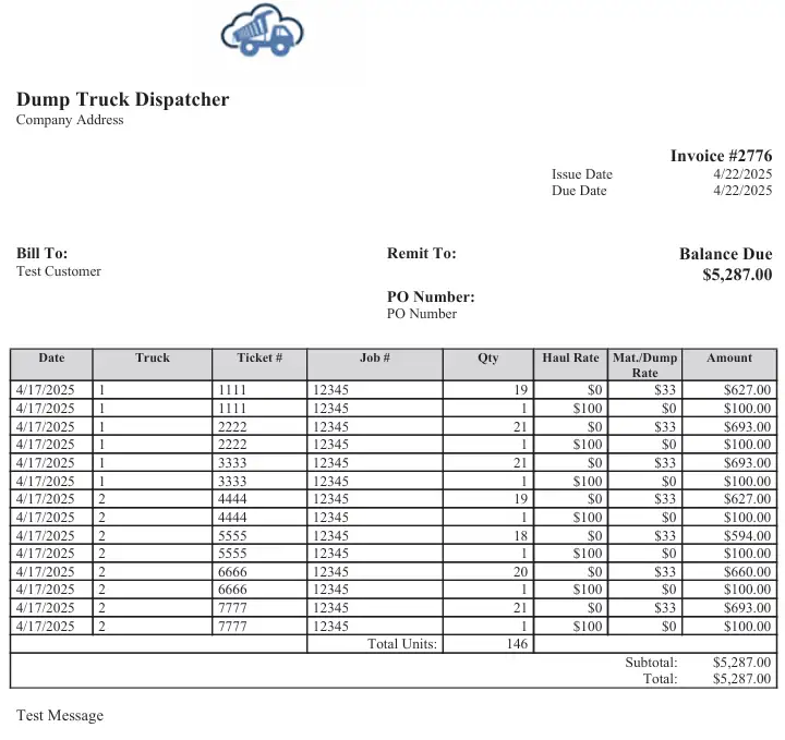 invoice template 6