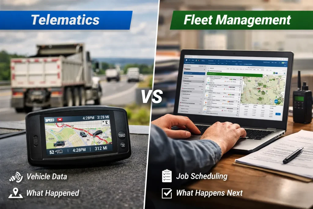 Telematics and fleet management comparison